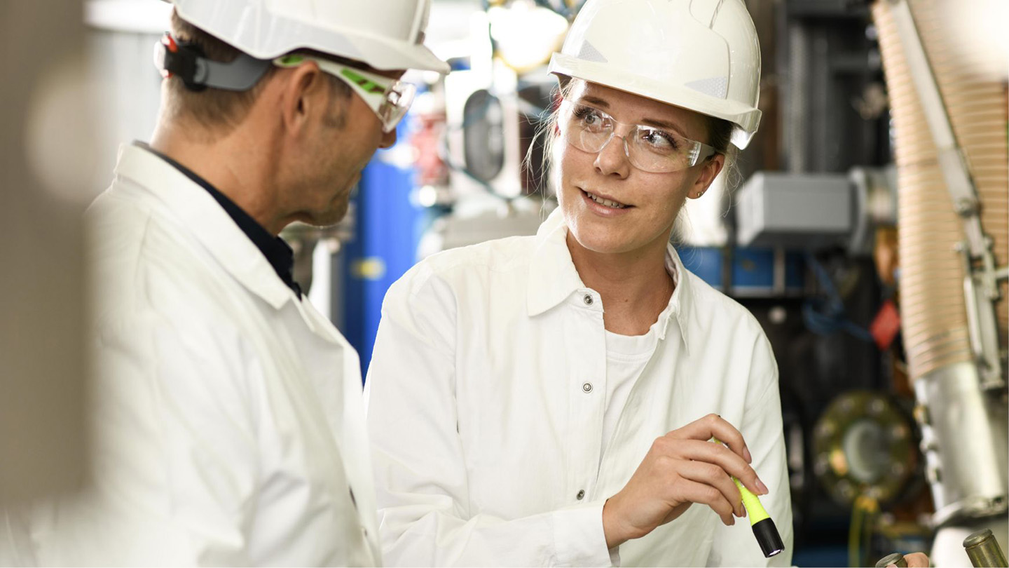 Chemische Wirkstoffproduktion Endstufenbetrieb